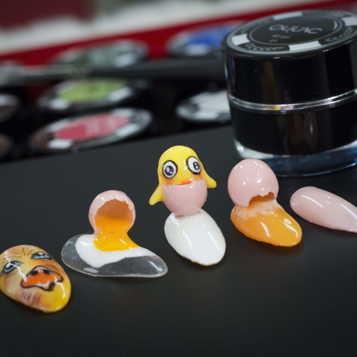 HƯỚNG DẪN CÁCH LÀM BỘ NAIL GEL 4D - NÀNG GÀ CON