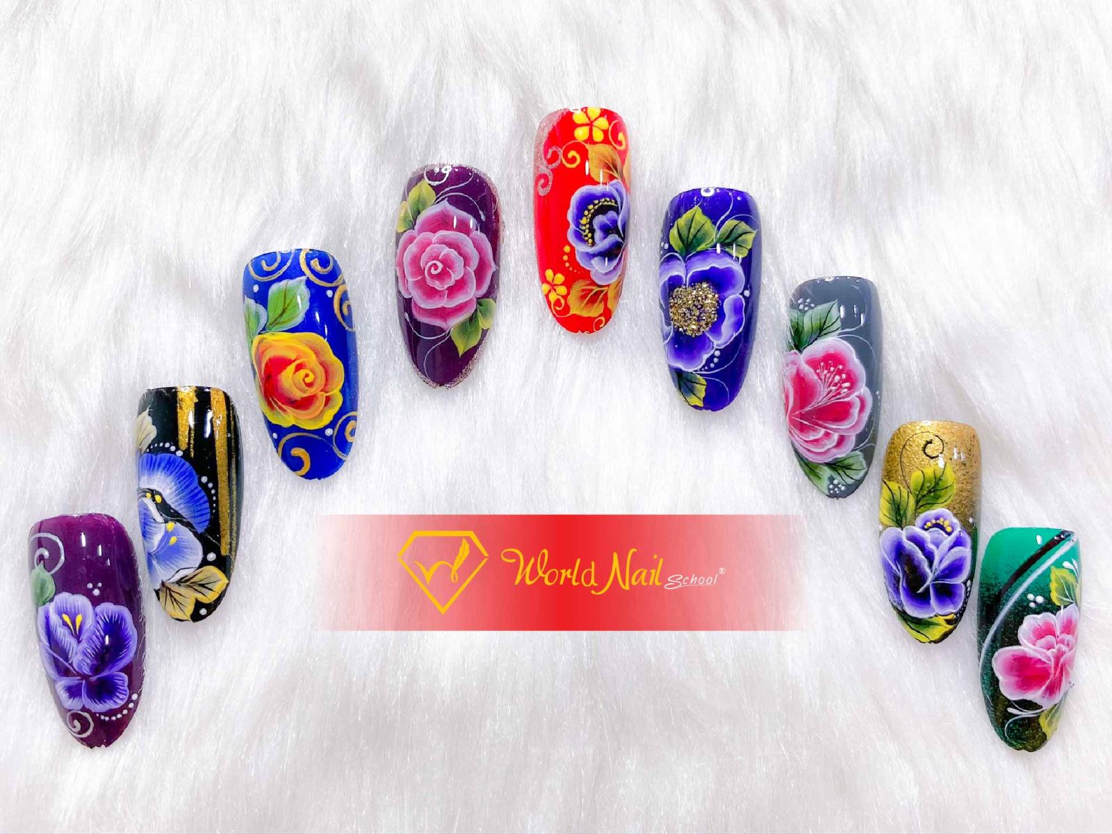 Học Nail Nâng Cao WORLD NAIL SCHOOL