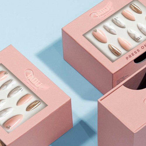 Tuyển chọn 200 mẫu nail box packaging được yêu thích nhất